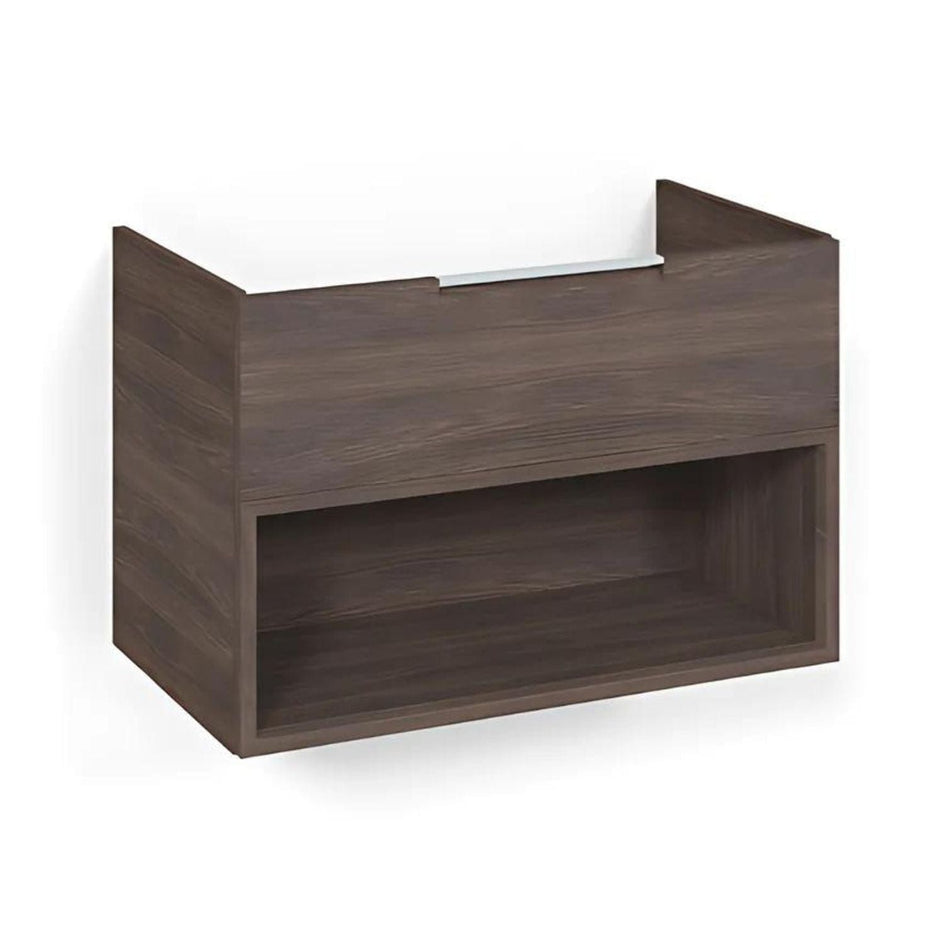 Macro Design CROWN Underskap Brun ask / 80cm / Open-box Macro Design Sideskap bad GRO-FSK80BO