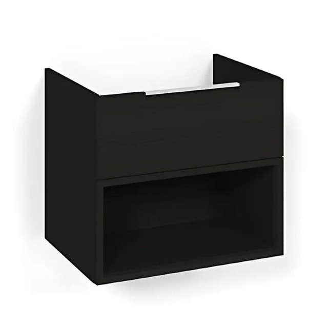 Macro Design CROWN Underskap Svart eik / 60cm / Open-box Macro Design Sideskap bad GRO-FSK60VSO