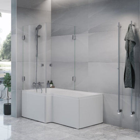 Macro Design Divine Badekar med Grace Dusjvegger Venstre