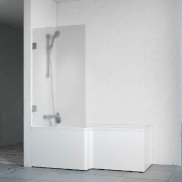 Macro Design Divine Badekar med Grace Dusjvegger Venstre Macro Design Dusjvegg