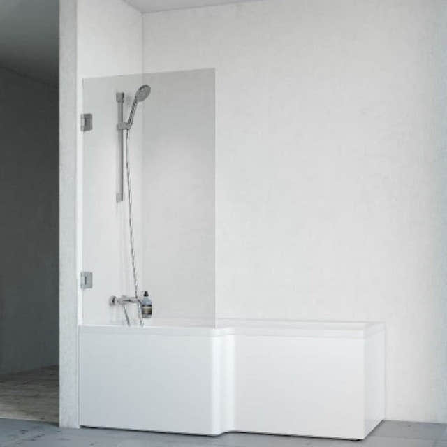 Macro Design Divine Badekar med Grace Dusjvegger Venstre Macro Design Dusjvegg