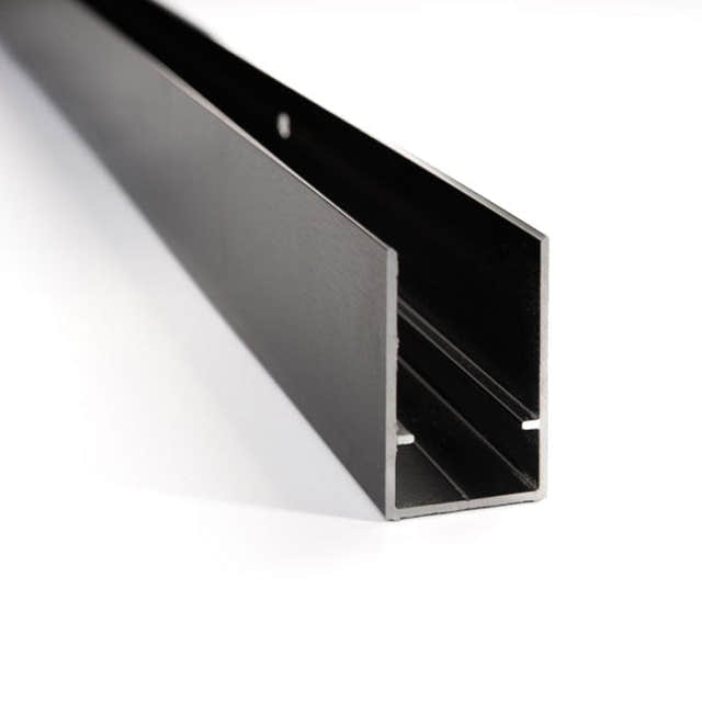 Macro Design Empire Bred Veggprofil Gun metal Macro Design Dusjtilbehør GRO-6294386