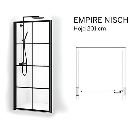 Macro Design Empire Nisjedusj med Hvit profil