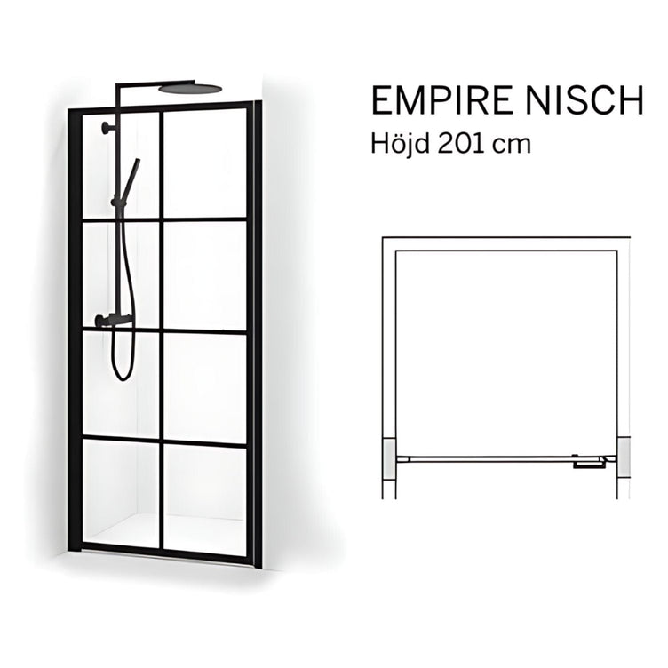Macro Design Empire Nisjedusj med Hvit profil