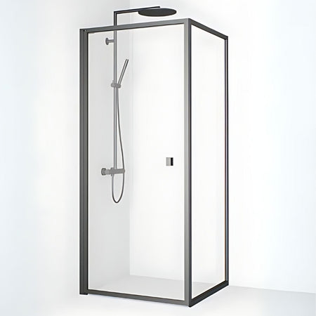 Macro Design Empire Swing Dusjhjørne med Gunmetal profil