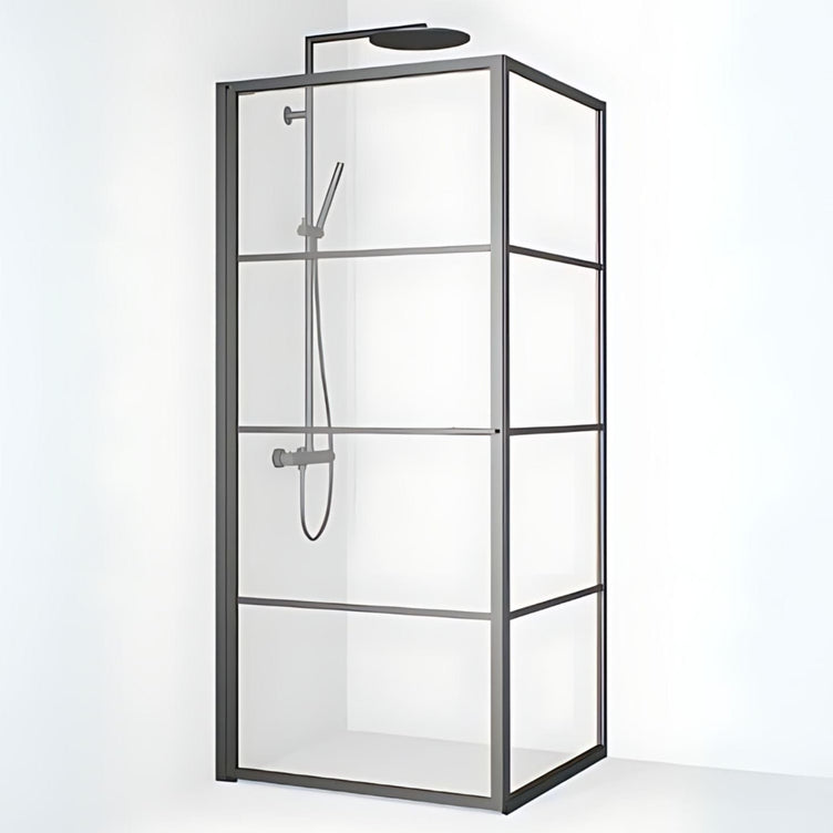 Macro Design Empire Swing Dusjhjørne med Gunmetal profil