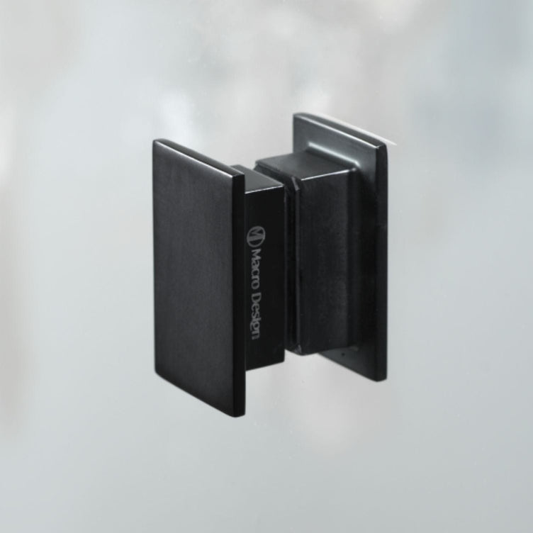 Macro Design Empire Swing Dusjhjørne med Gunmetal profil