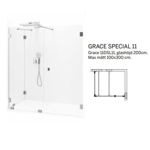 Macro Design Grace Dusjhjørne Spesial 11 Måltilpasset