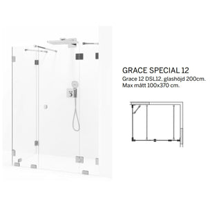 Macro Design Grace Dusjhjørne Spesial 12 Måltilpasset