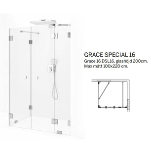 Macro Design Grace Dusjhjørne Spesial 16 Måltilpasset