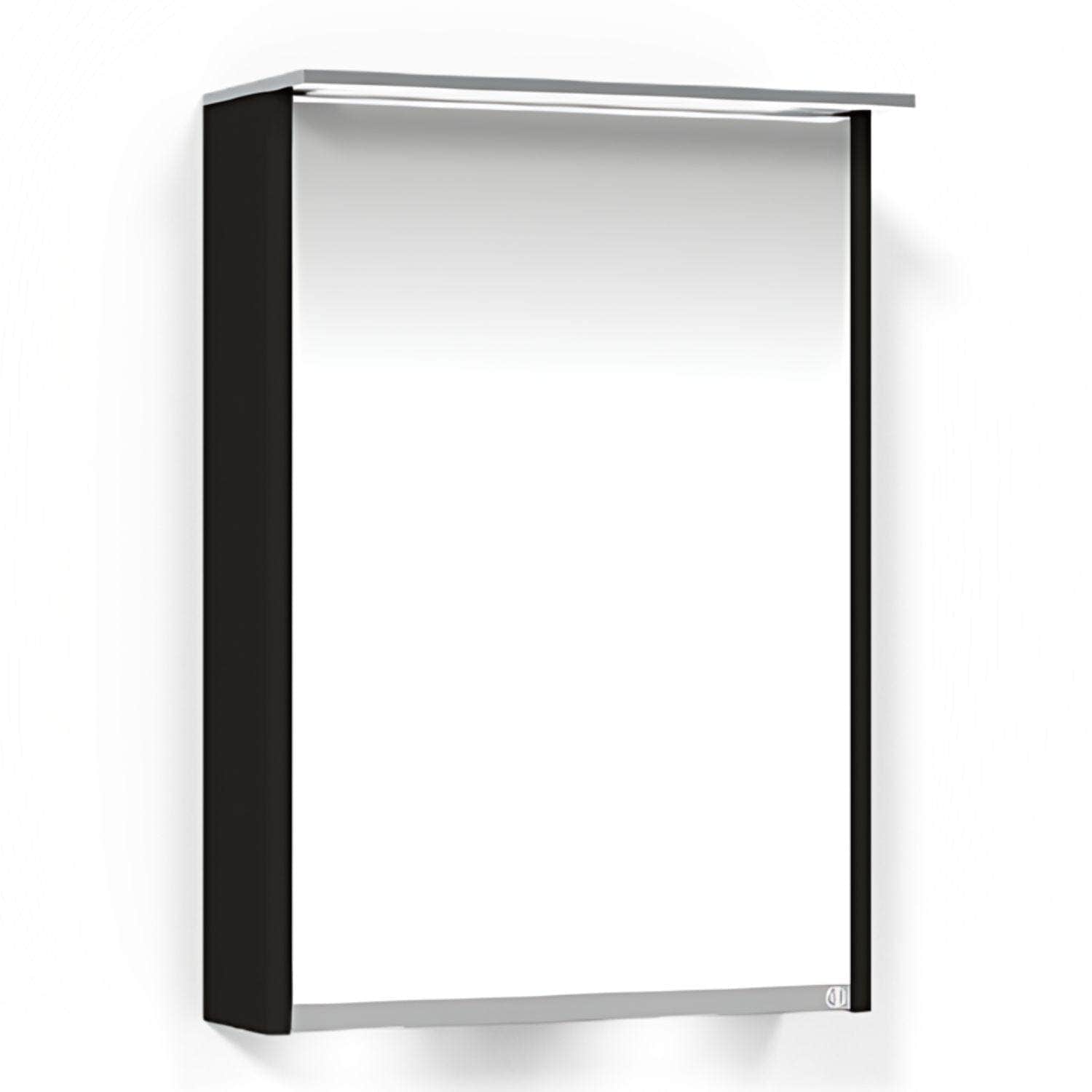 Macro Design HEART Speilskap Rampe-belysning Svart eik / 45cm / Venstre hengslet Macro Design Speilskap GRO-FHS45VSBRL