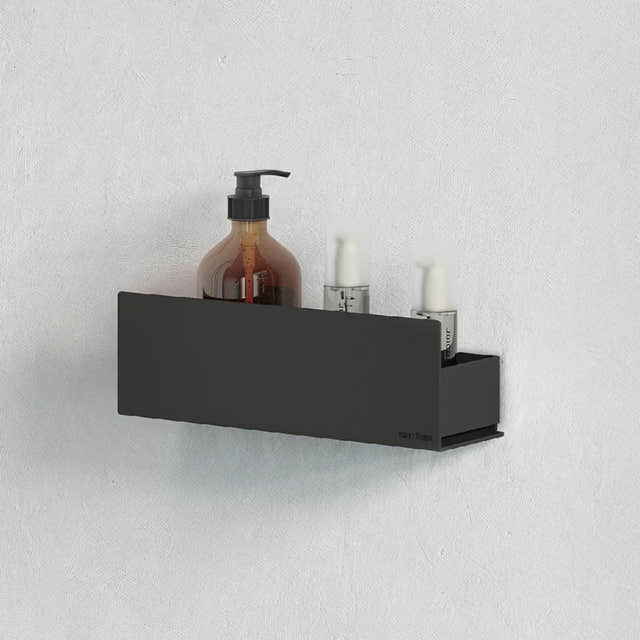 Macro Design LEDGE Dusjhylle Svart matt Macro Design Dusjhylle GRO-DDHLES29