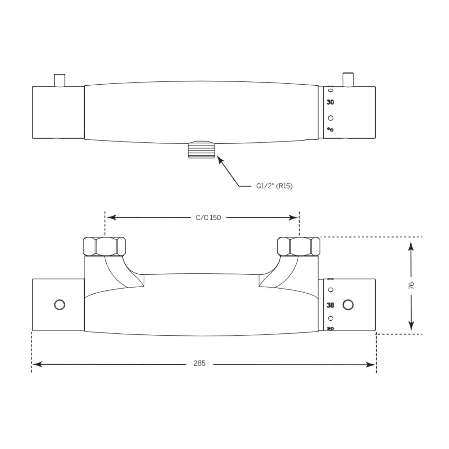 Macro Design Liris Dusjbatteri Macro Design Dusjbatteri