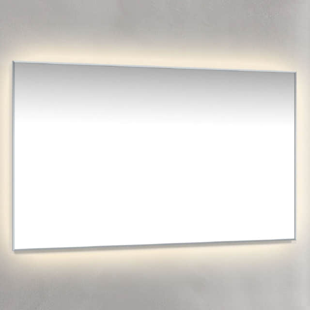 Macro Design Rammespeil - med Ambilight Krom / 120cm Macro Design Baderomsspeil GRO-IP12070AKR