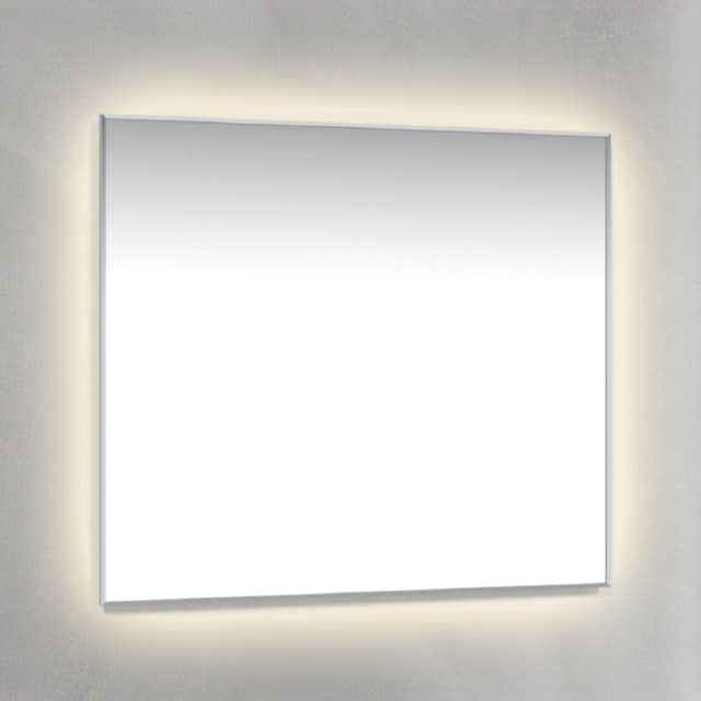 Macro Design Rammespeil - med Ambilight Krom / 80cm Macro Design Baderomsspeil GRO-IP8070AKR