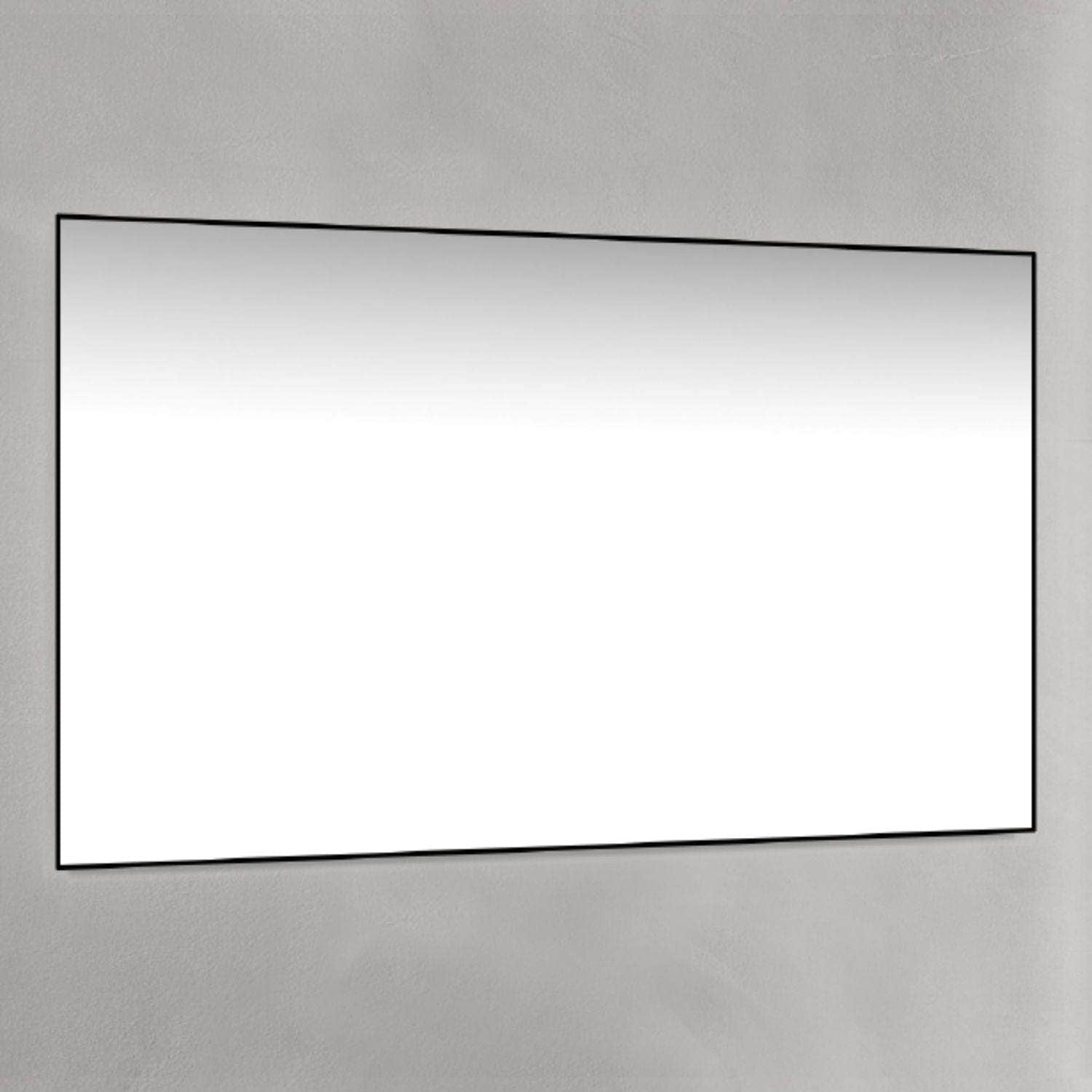 Macro Design Rammespeil Svart / 120cm Macro Design Baderomsspeil GRO-IP12070SR