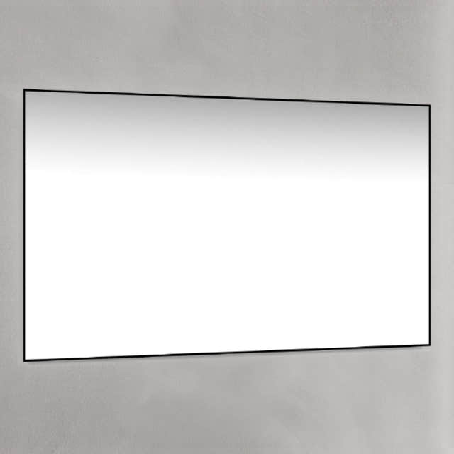 Macro Design Rammespeil Svart / 120cm Macro Design Baderomsspeil GRO-IP12070SR