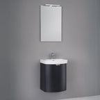 Macro Design T-LED firkantet speil med lys (ramme)