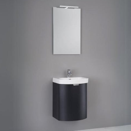 Macro Design T-LED firkantet speil med lys (ramme)