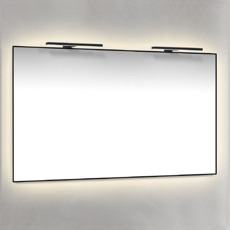 Macro Design AMBILIGHT T-LED firkantet speil med lys (ramme)