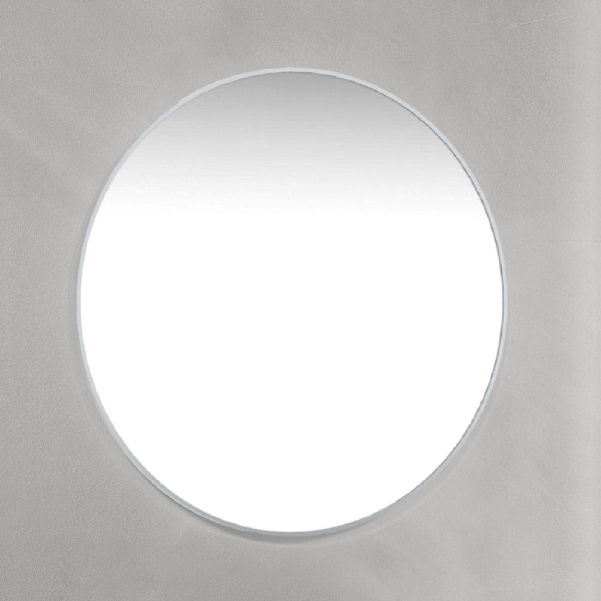 Macro Design Rundt Rammespeil - med/uten lys Krom / 90cm / uten ambilight Macro Design Baderomsspeil