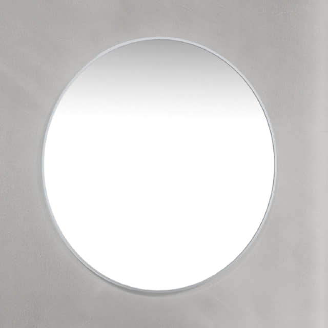 Macro Design Rundt Rammespeil - med/uten lys Krom / 90cm / uten ambilight Macro Design Baderomsspeil