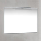 Macro Design T-LED firkantet speil med lys (ramme)
