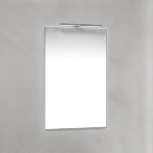 Macro Design T-LED firkantet speil med lys (ramme)