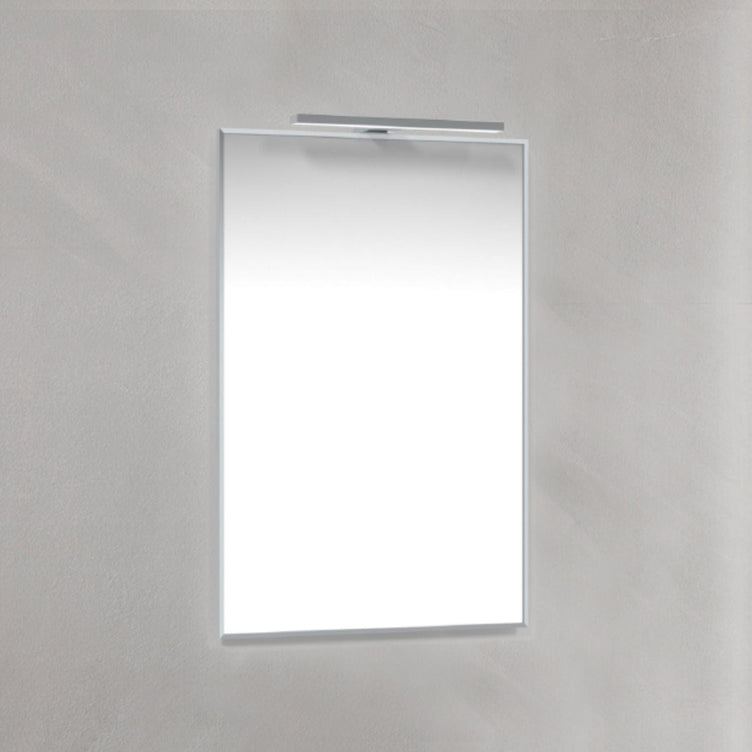 Macro Design T-LED firkantet speil med lys (ramme)