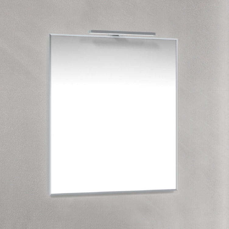 Macro Design T-LED firkantet speil med lys (ramme)
