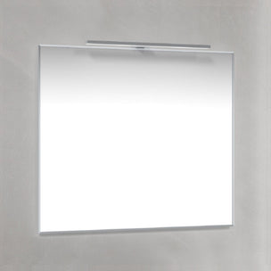 Macro Design T-LED firkantet speil med lys (ramme)