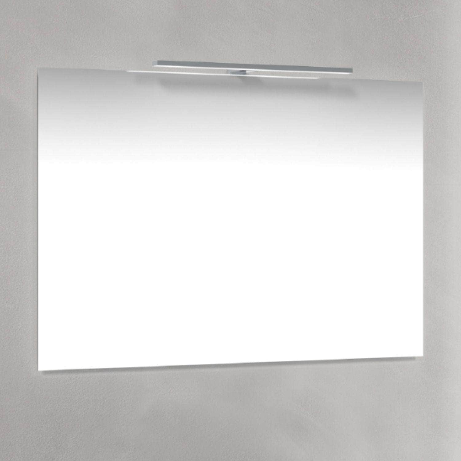 Macro Design Speil T-belysning LED Krom / 100cm Macro Design Baderomsspeil BUN-IP10070TL