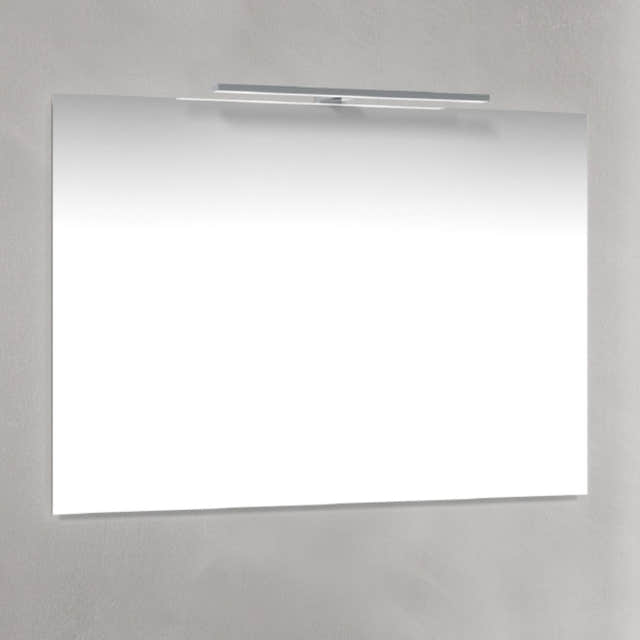 Macro Design Speil T-belysning LED Krom / 100cm Macro Design Baderomsspeil BUN-IP10070TL