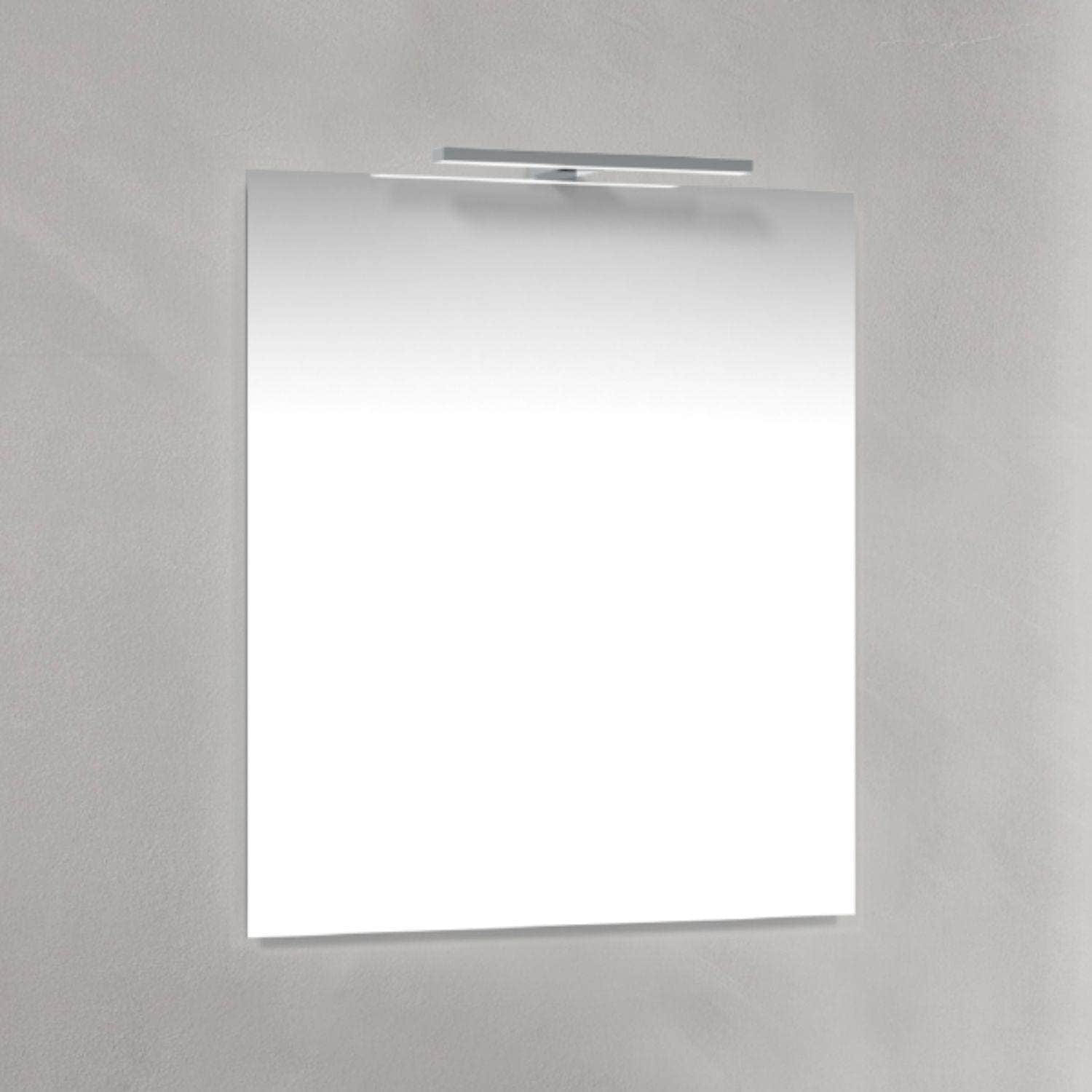Macro Design Speil T-belysning LED Krom / 60cm Macro Design Baderomsspeil BUN-IP6070TL