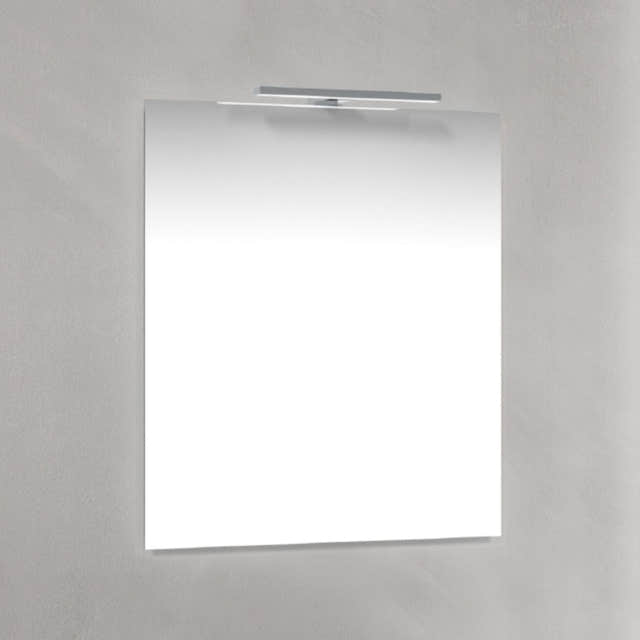 Macro Design Speil T-belysning LED Krom / 60cm Macro Design Baderomsspeil BUN-IP6070TL
