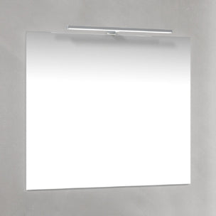 Macro Design T-LED firkantet speil med lys (topplys)