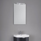 Macro Design T-LED firkantet speil med lys (topplys)