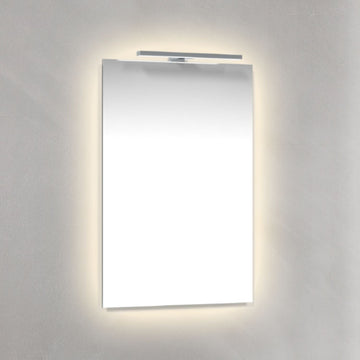 Macro Design AMBILIGHT T-LED firkantet speil med lys (topp/baklys)