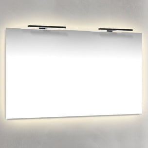 Macro Design AMBILIGHT T-LED firkantet speil med lys (topp/baklys)