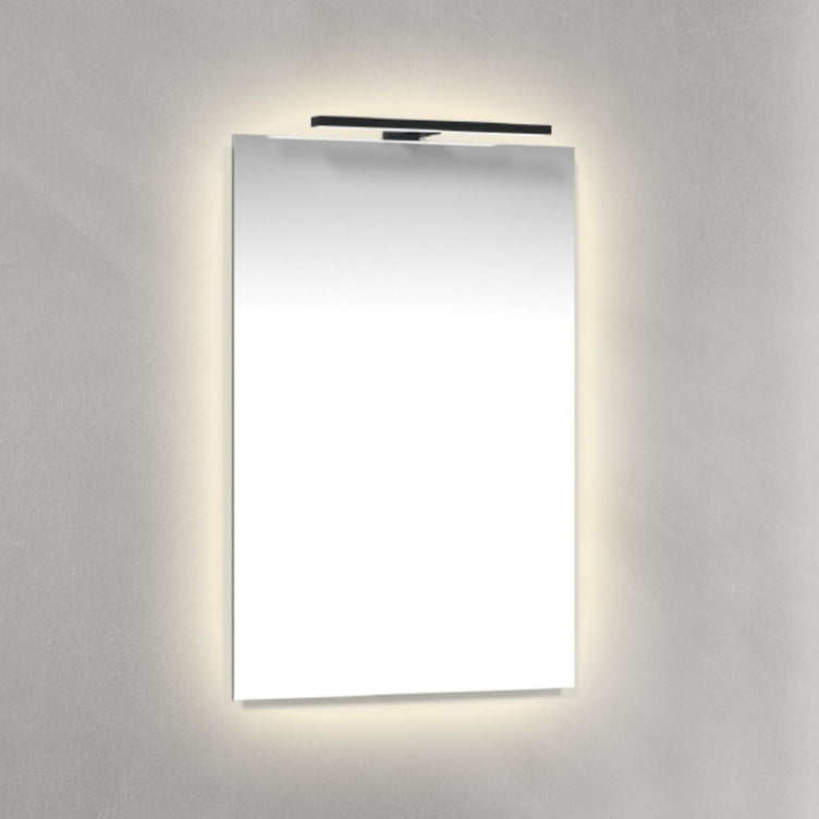 Macro Design AMBILIGHT T-LED firkantet speil med lys (topp/baklys)