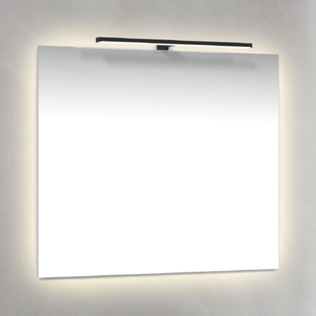 Macro Design AMBILIGHT T-LED firkantet speil med lys (topp/baklys)
