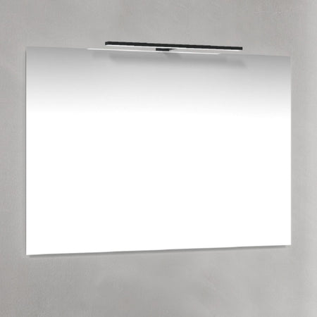Macro Design T-LED firkantet speil med lys (topplys)