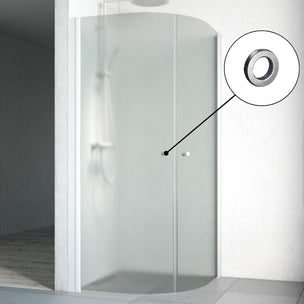 Macro Design SPIRIT Dusjhjørne Rund med hullgrep