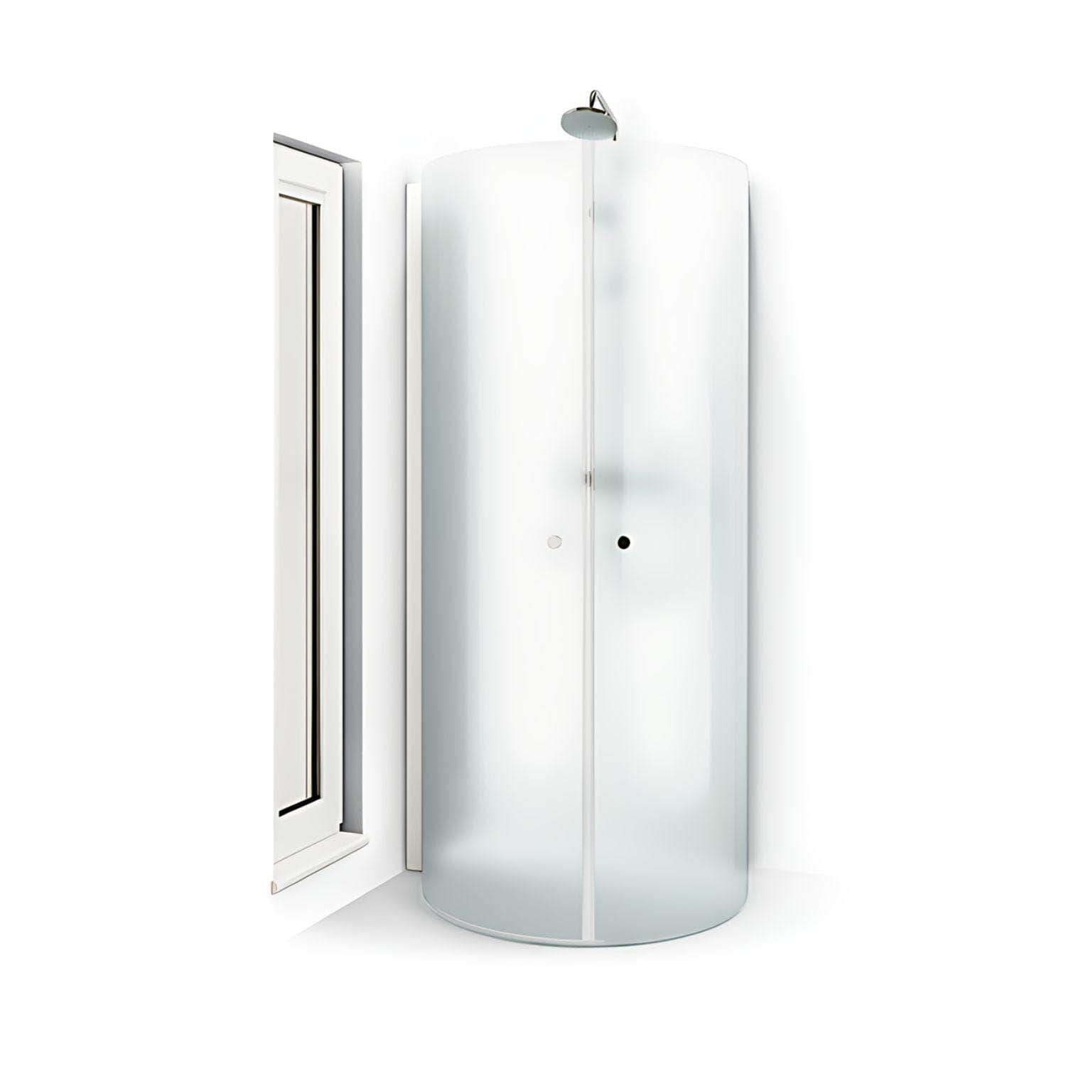 Macro Design SPIRIT Dusjhjørne U Ice glass Hvit / 67x90cm Macro Design Dusjhjørne BUN-DHSUV679IC