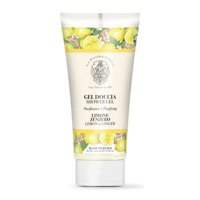Mario Fissi Dusjgele 200ml Lemon ginger Bad.no Dusjgele TER-MF601131