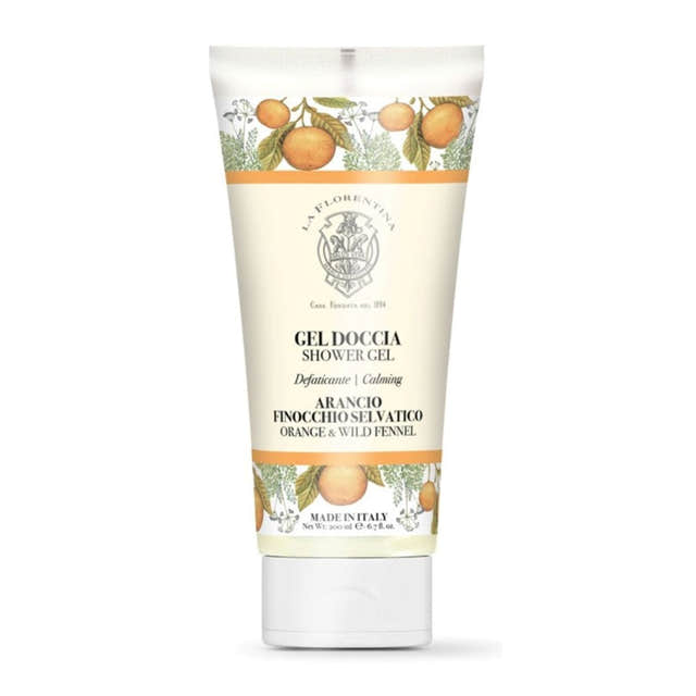 Mario Fissi Dusjgele 200ml Orange wild fennel Bad.no Dusjgele TER-MF601128