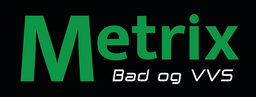 Metrix Bad og VVS logo