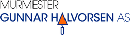 Murmester Gunnar Halvorsen logo