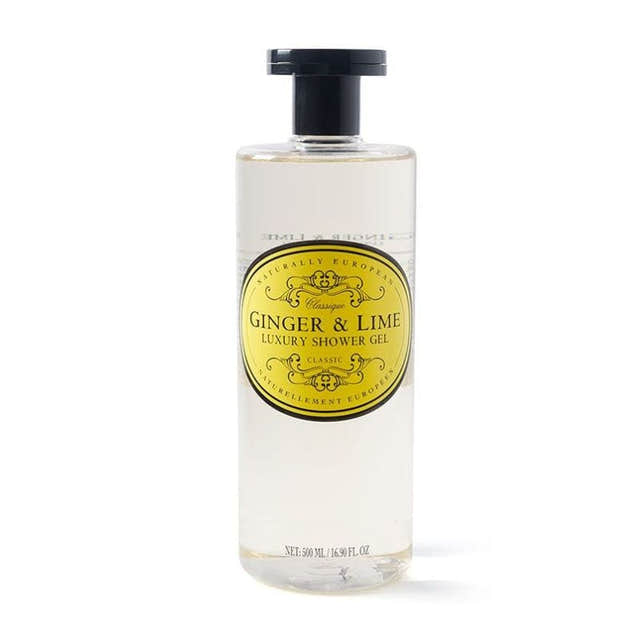 Naturally European Dusjgele 500ml Ingefær & Lime Terrigeno Hudpleie TER-NE91831