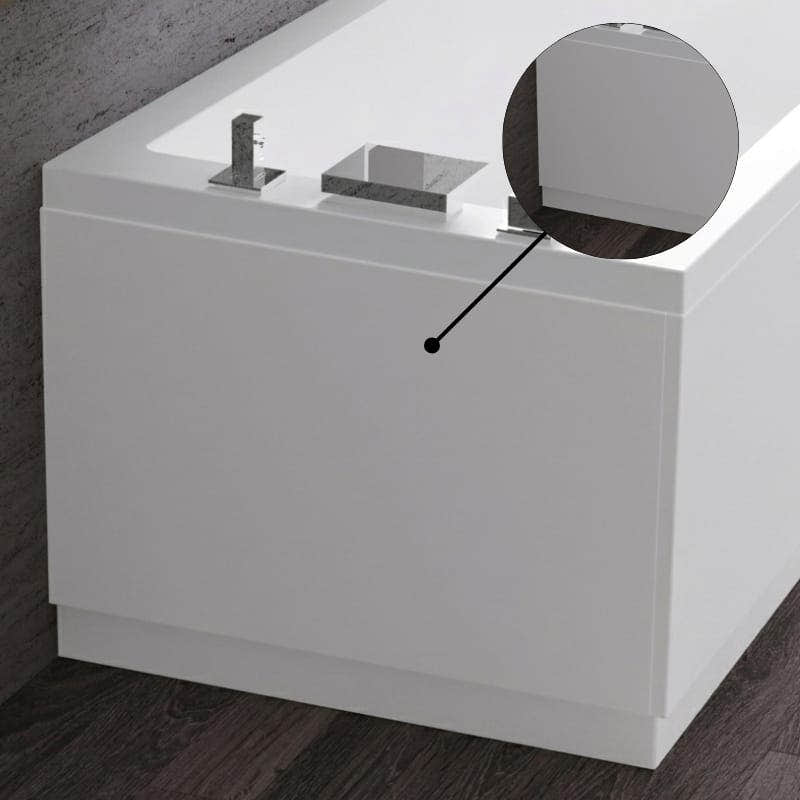 Novellini Calos Endepanel Hvit / 70cm Novellini Paneler KO-PAAVLSE70I12-A